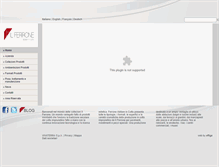 Tablet Screenshot of ilferrone.it
